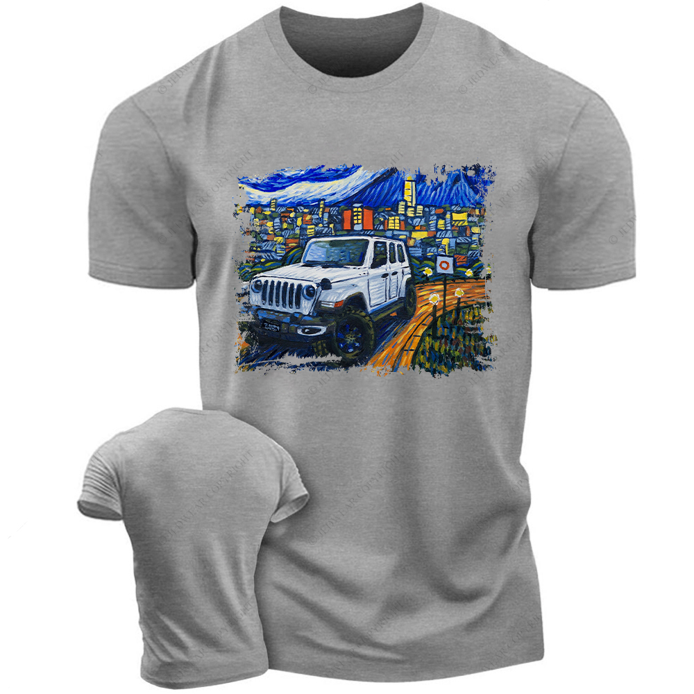 Colorful Oil Painting Jp T-Shirt