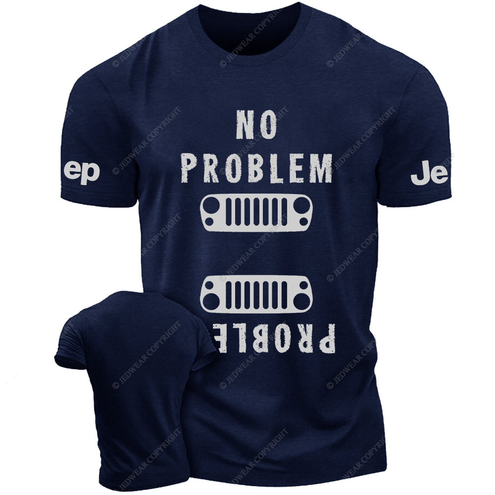 No Problem Wrangler JK Grill Jp T-Shirt