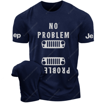 No Problem Wrangler JK Grill Jp T-Shirt