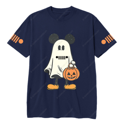 Not So Scary Halloween Spooky Ghost Retro Pumpkin Jp T-Shirt