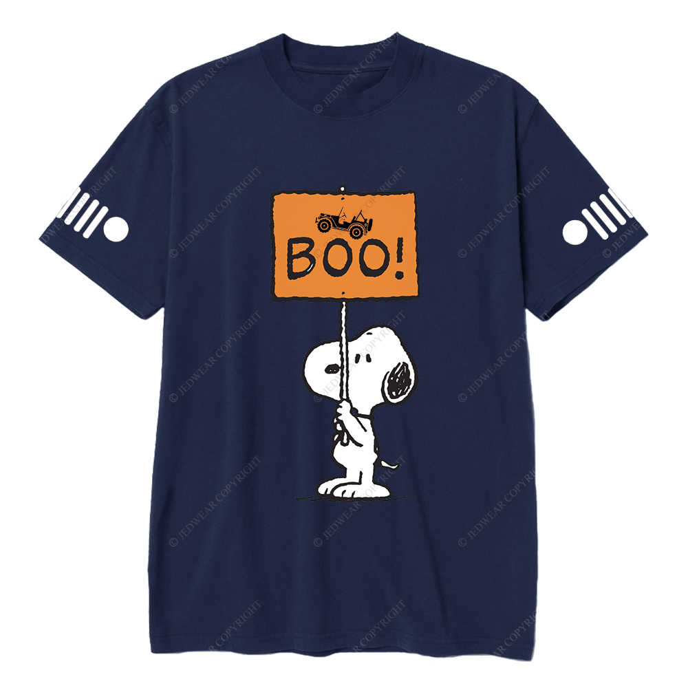Step Into The Whimsical World Of Halloween Boo Jp T-Shirt