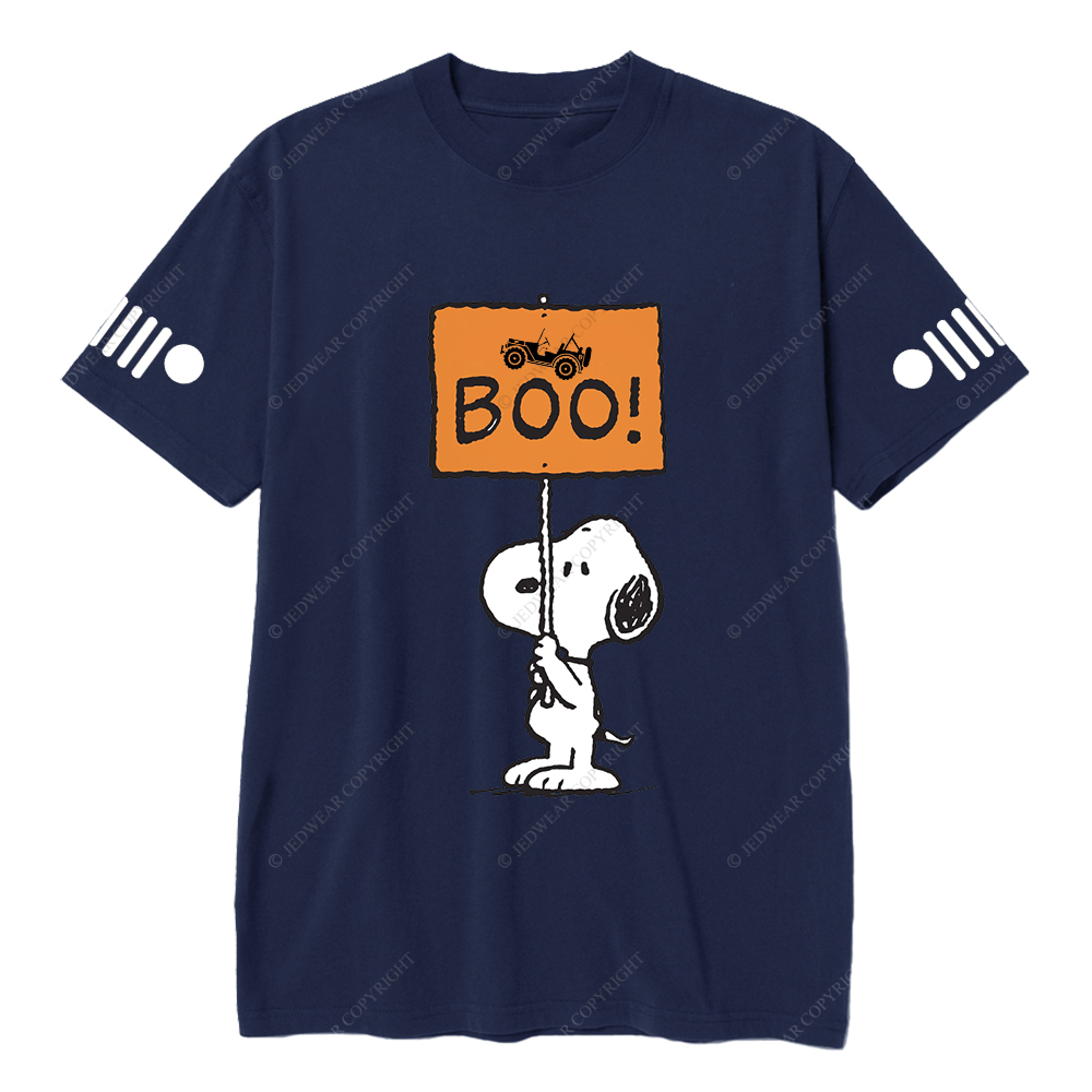 Step Into The Whimsical World Of Halloween Boo Jp T-Shirt