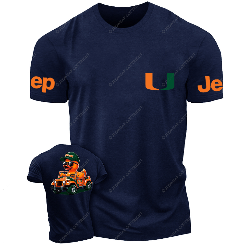 University of Miami Duck Jp T-Shirt