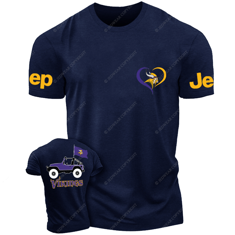 Minnesota Vikings Football Jp T-Shirt