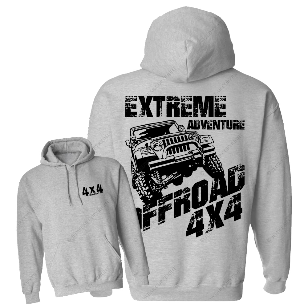 Extreme Adventure Offroad 4x4 Jp Casual Hoodie