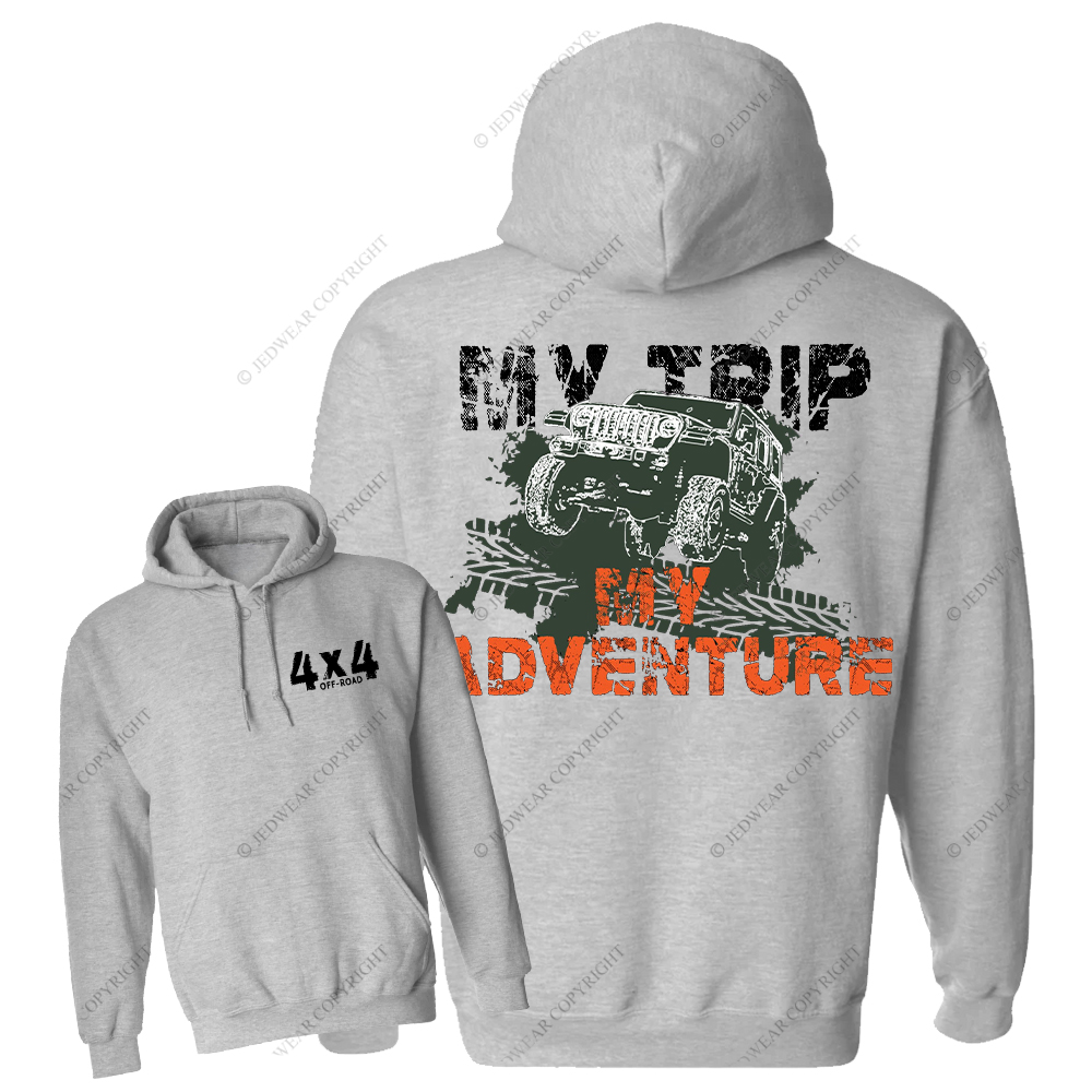 My Trip My Adventure Offroad 4x4 Jp Casual Hoodie
