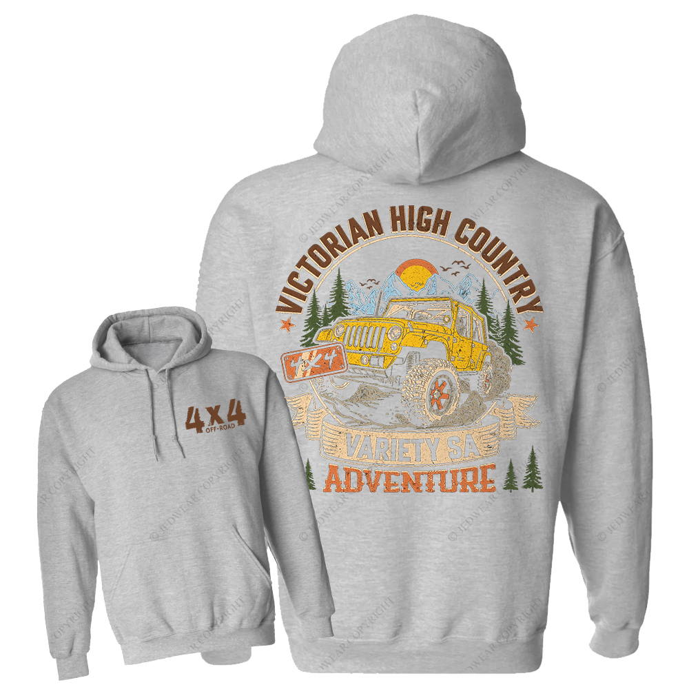 Victorian High Country 4x4 Adventage Jp Casual Hoodie