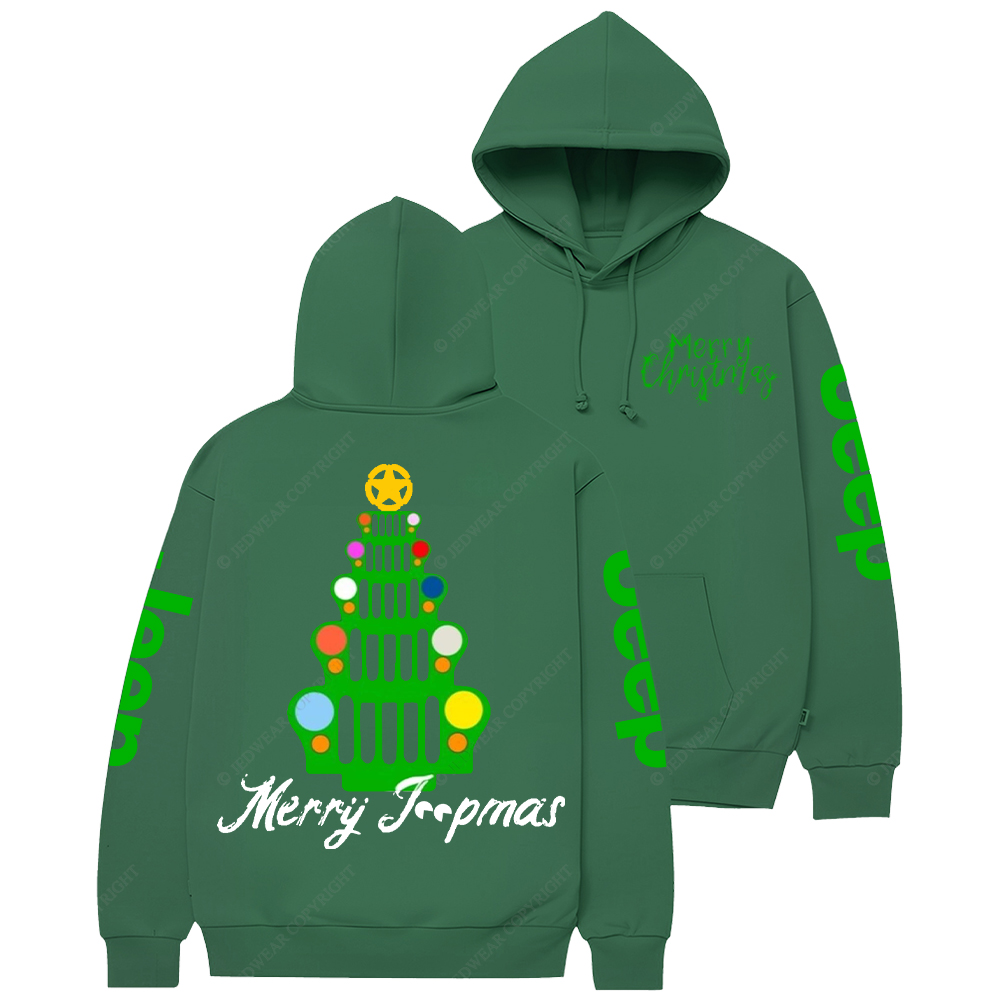Merry Christmas Tree Jp Casual Hoodie