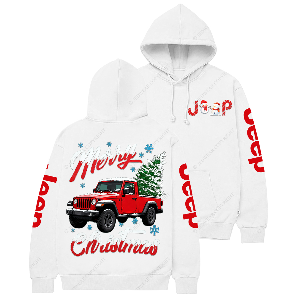 Merry Christmas And Tree Jp Casual Hoodie