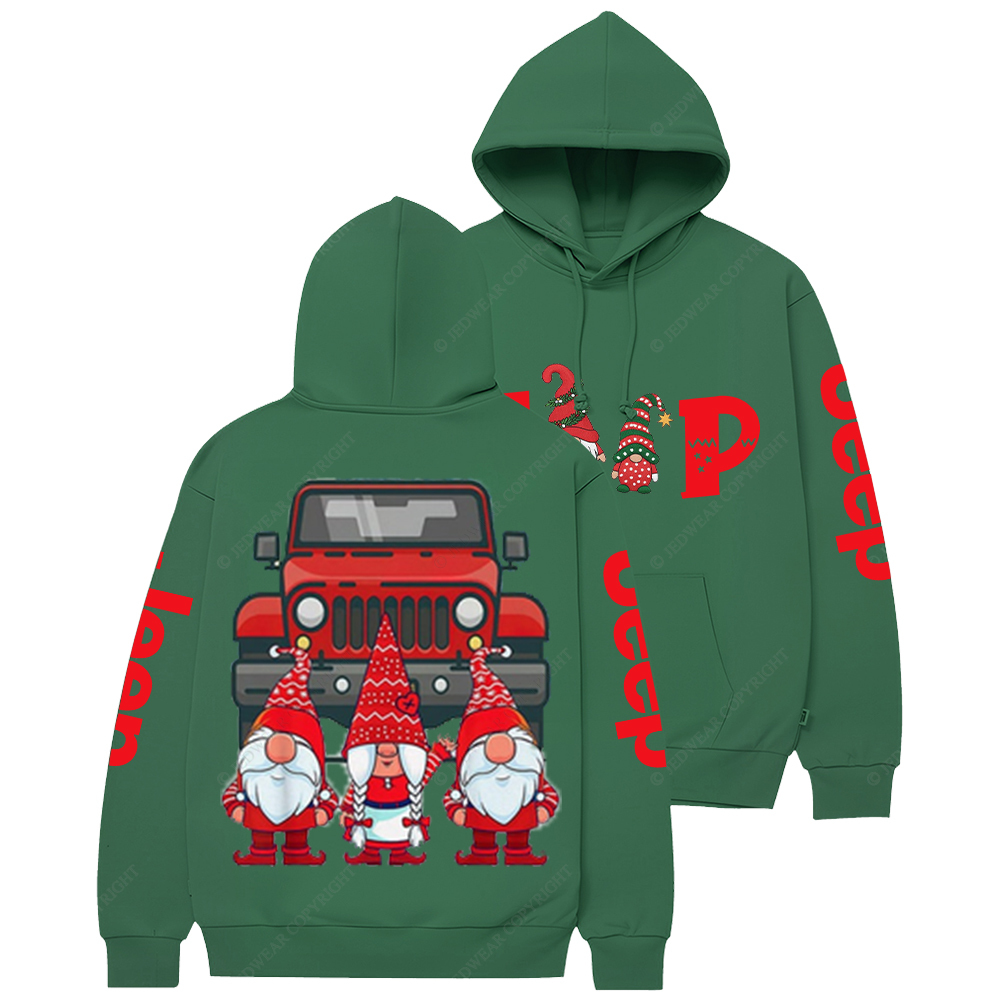 Christmas Gnomes Star Jp Casual Hoodie