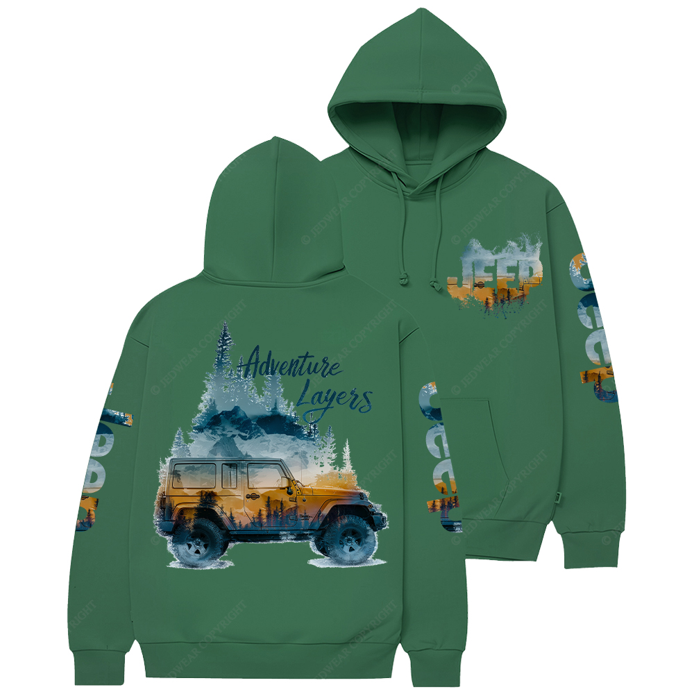 Adventure Layers Jp Casual Hoodie