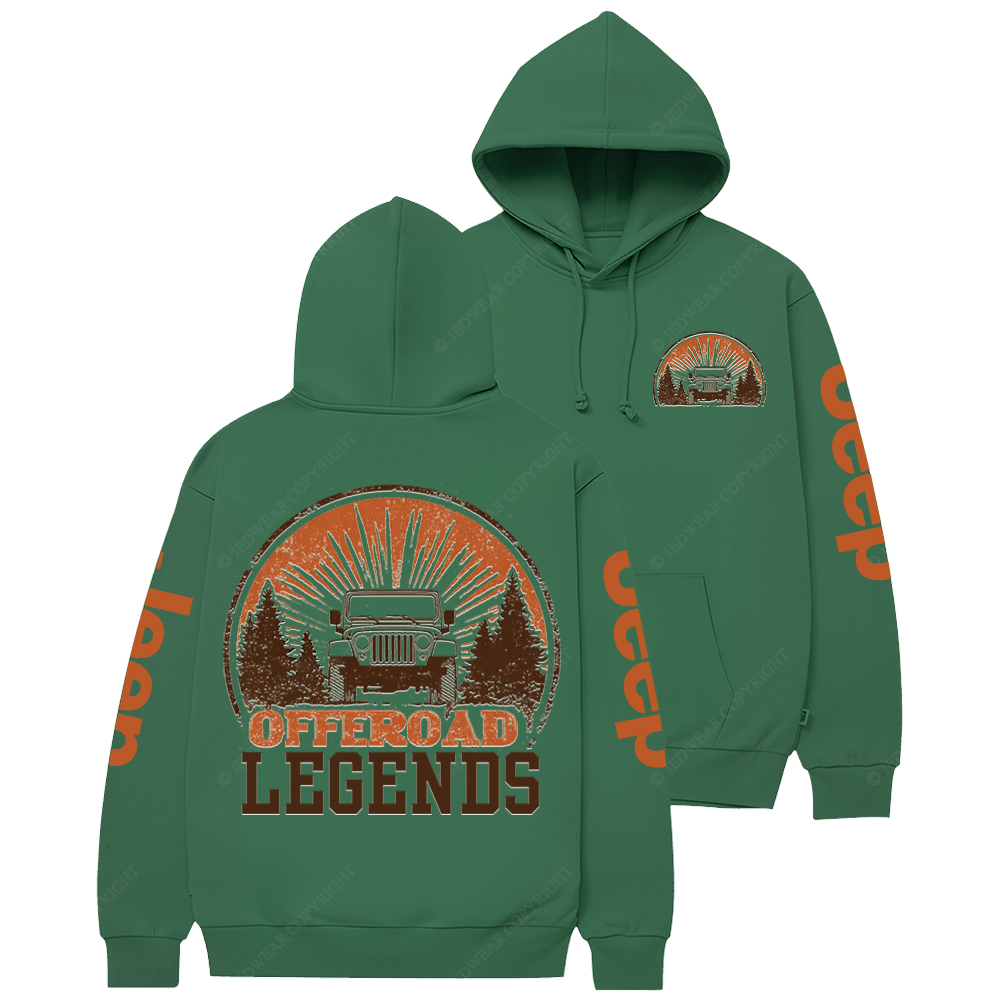 Off Road legends Jp Casual Hoodie