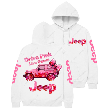 Drive Pink Live Sweet Candy Style Jp Casual Hoodie