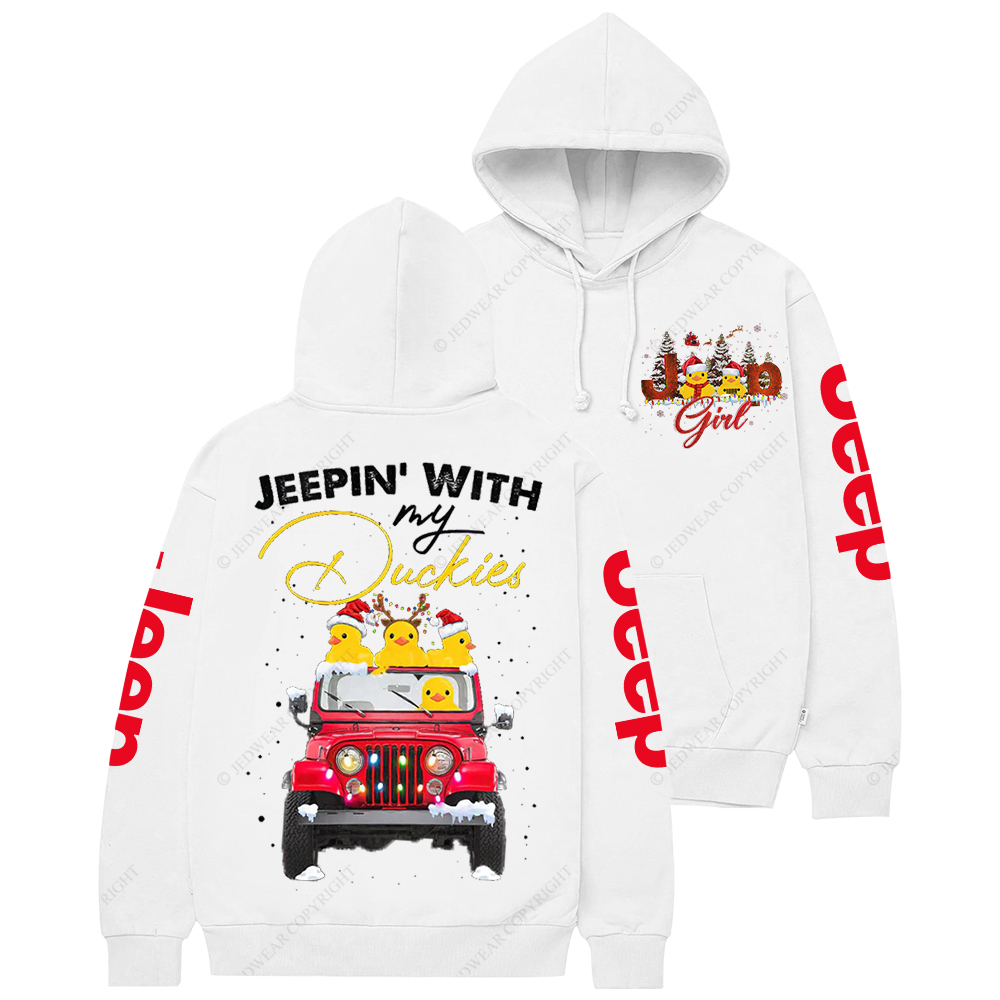 Duckies Jp Christmas Jp Casual Hoodie