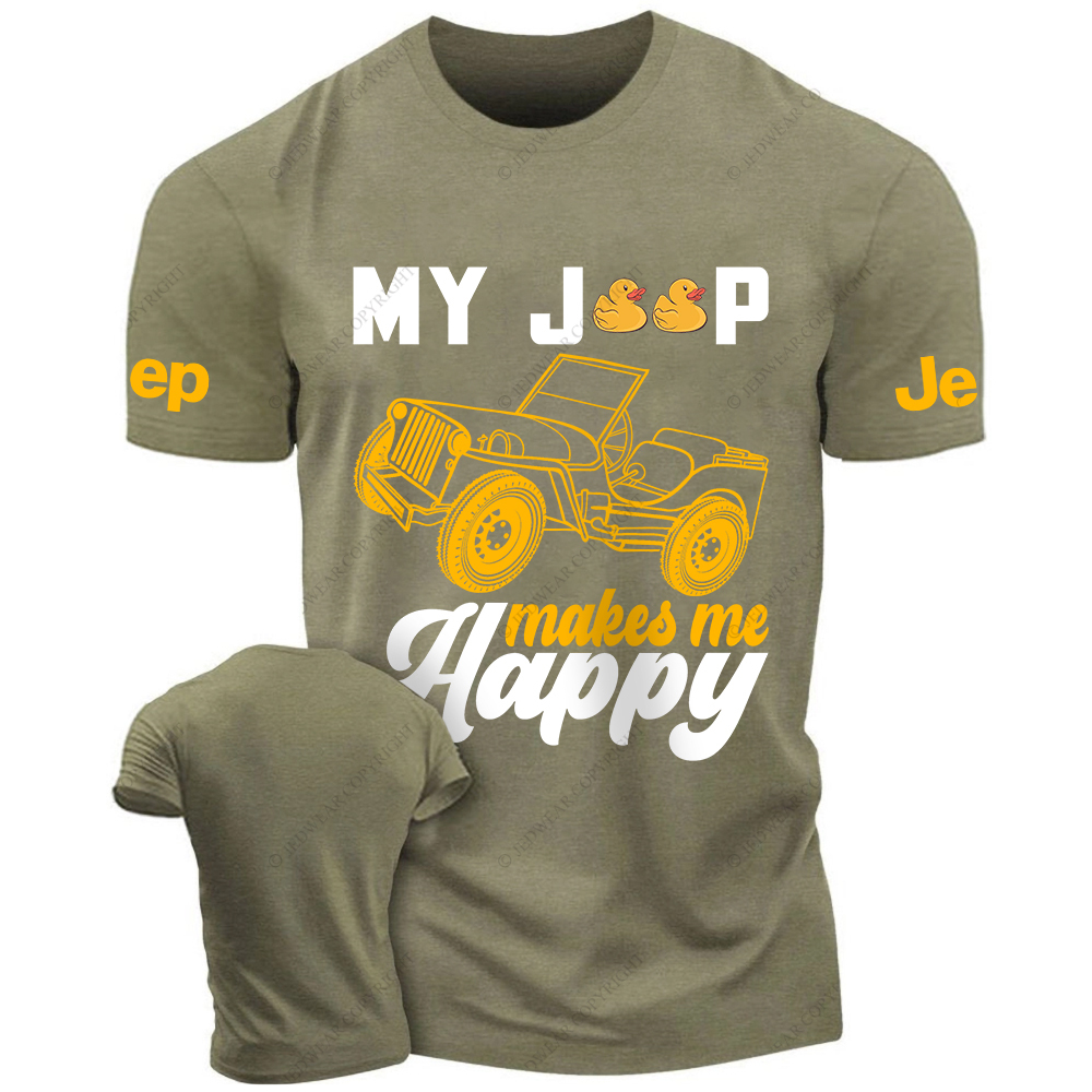 My Four Wheeler Makes Me Happy JP T-Shirt