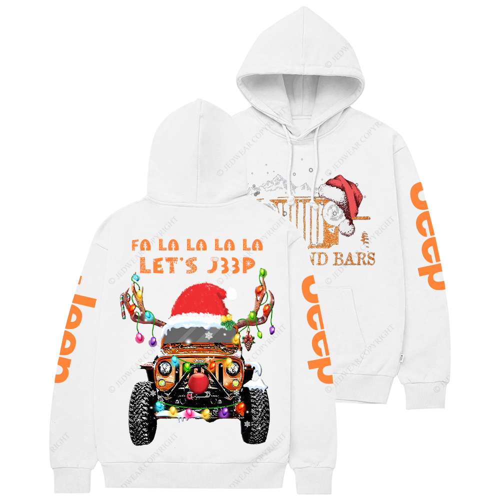 Merry Christmas Fa La La La La Let’s Jp Casual Hoodie