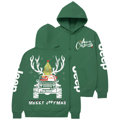 Merry Christmas Santa Claus Jp Casual Hoodie