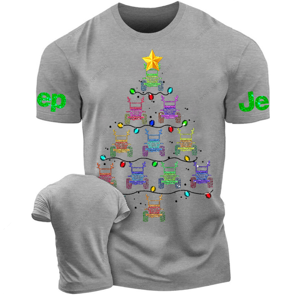 Merry Christmas Colorful Light Jp T-Shirt 