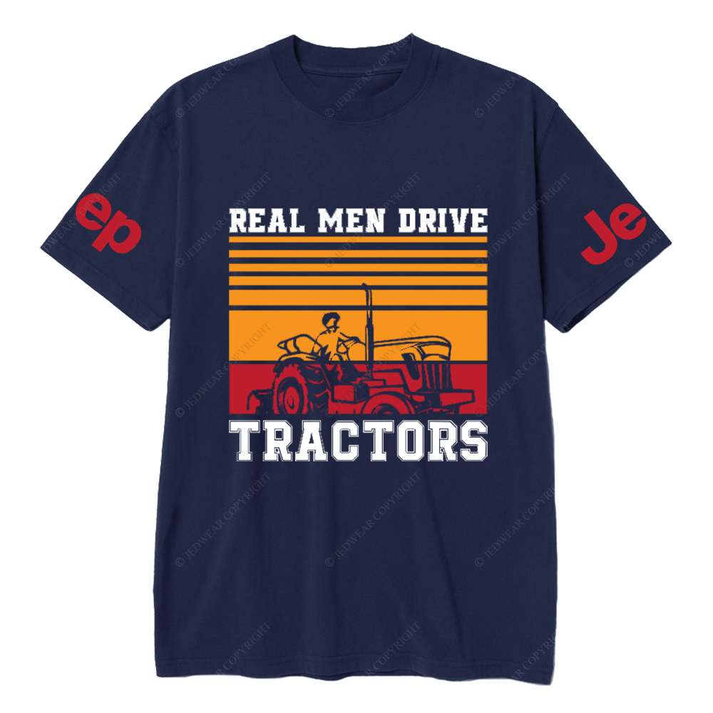 Real Men Drive Tractors JP T-Shirt