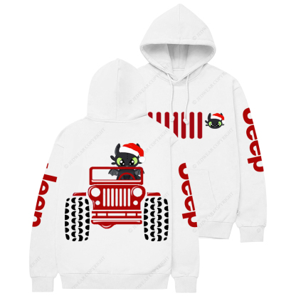 Toothless Driving Off-Road Vehicle Jp Casual Hoodie