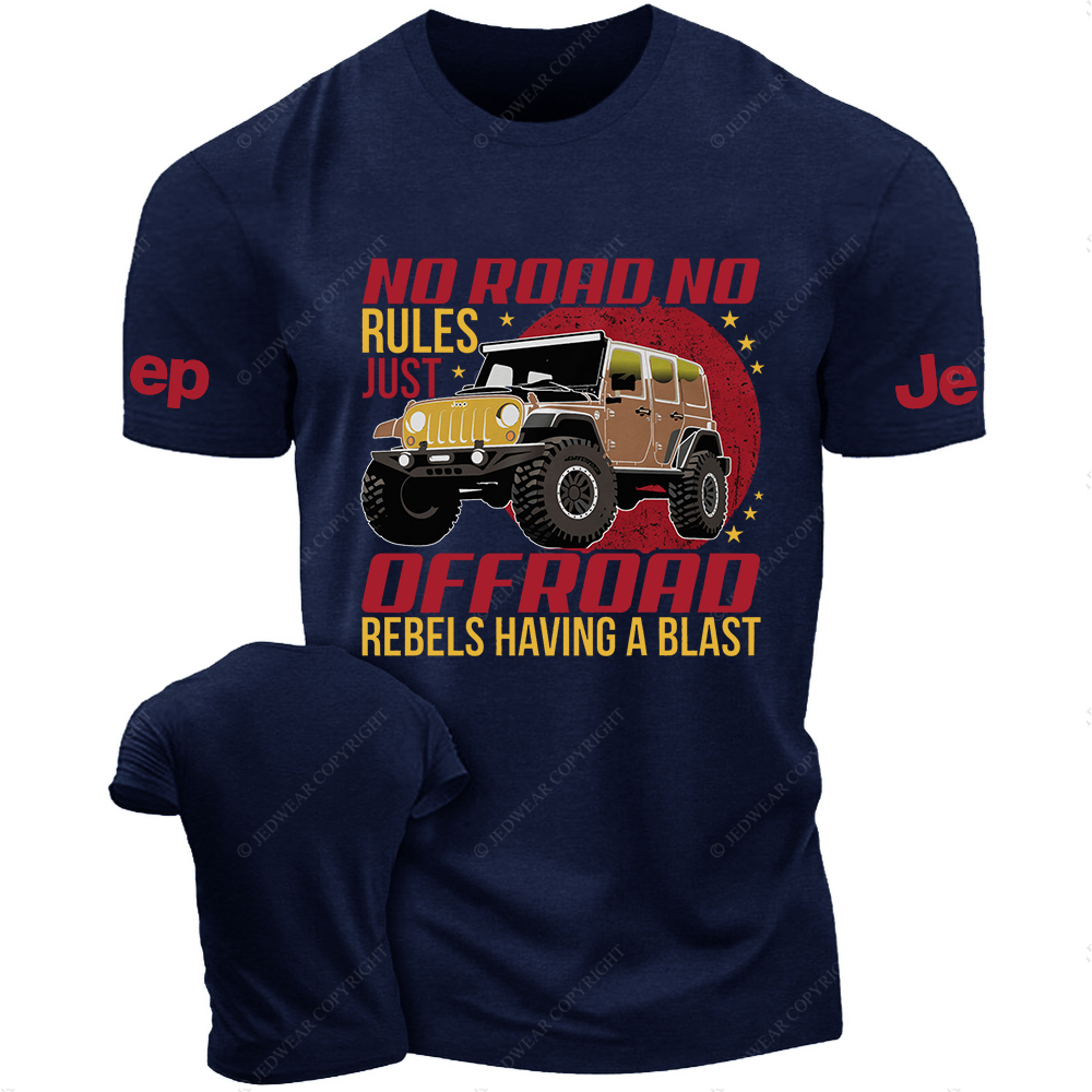 NO Road No Rules Just Off-Road  JP T-Shirt
