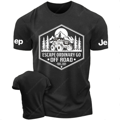 Escape Ordinary Go Off-Road Mountain Tree JP T-Shirt