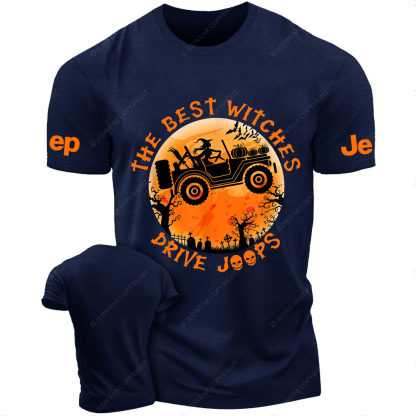 JP Halloween The Best Witches Drive Skull  Bat JP T-Shirt