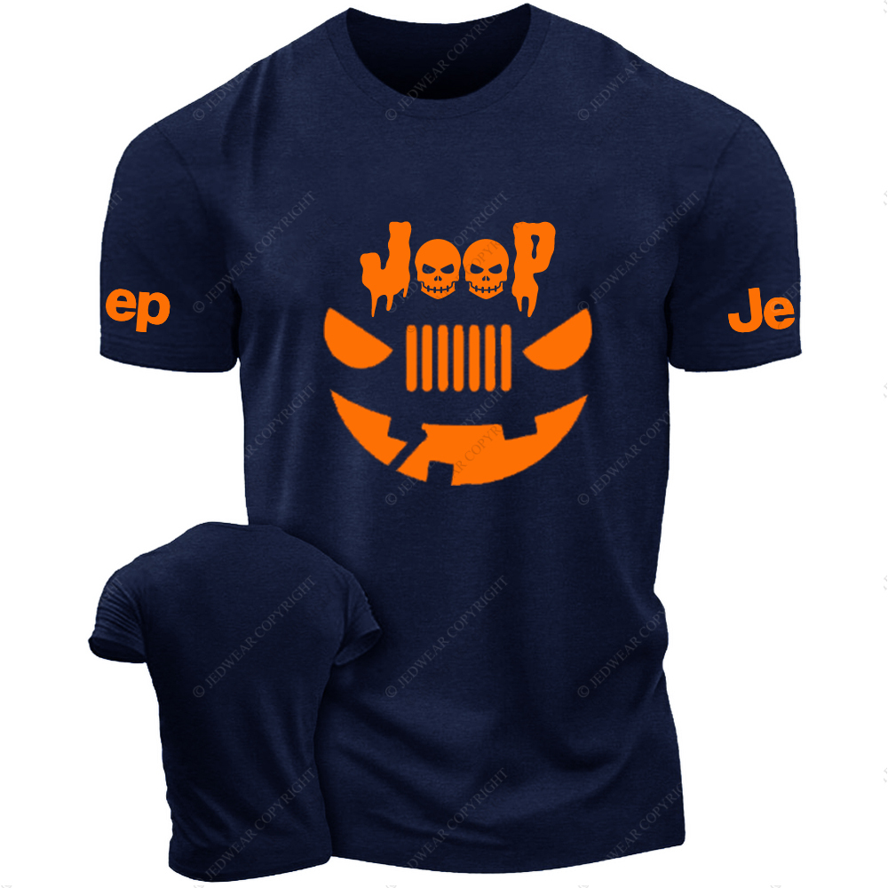 JP Pumpkin Halloween Skull JP T-Shirt