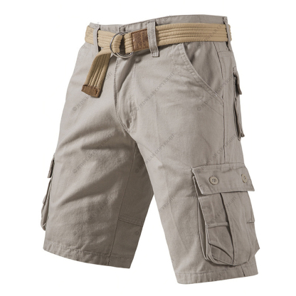 Summer Casual Workwear Plus Size Jp Shorts