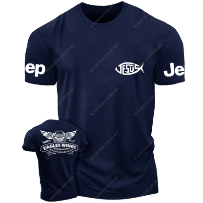 Religion Jesus Eagles Wings Isaiah  40:31 Jp T-Shirt