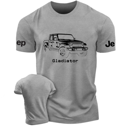 Jp Gladiator American Flag The Blue Line Jp T-Shirt
