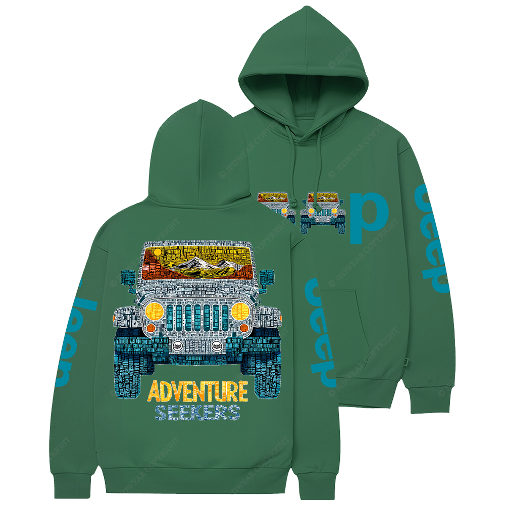 Adventure Seekers Jp Casual Hoodie