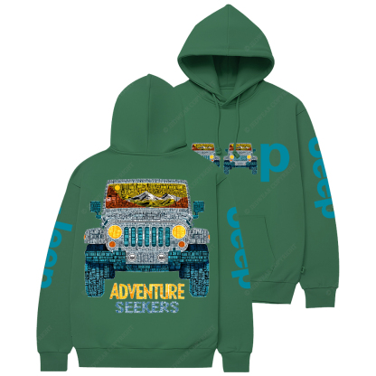 Adventure Seekers Jp Casual Hoodie
