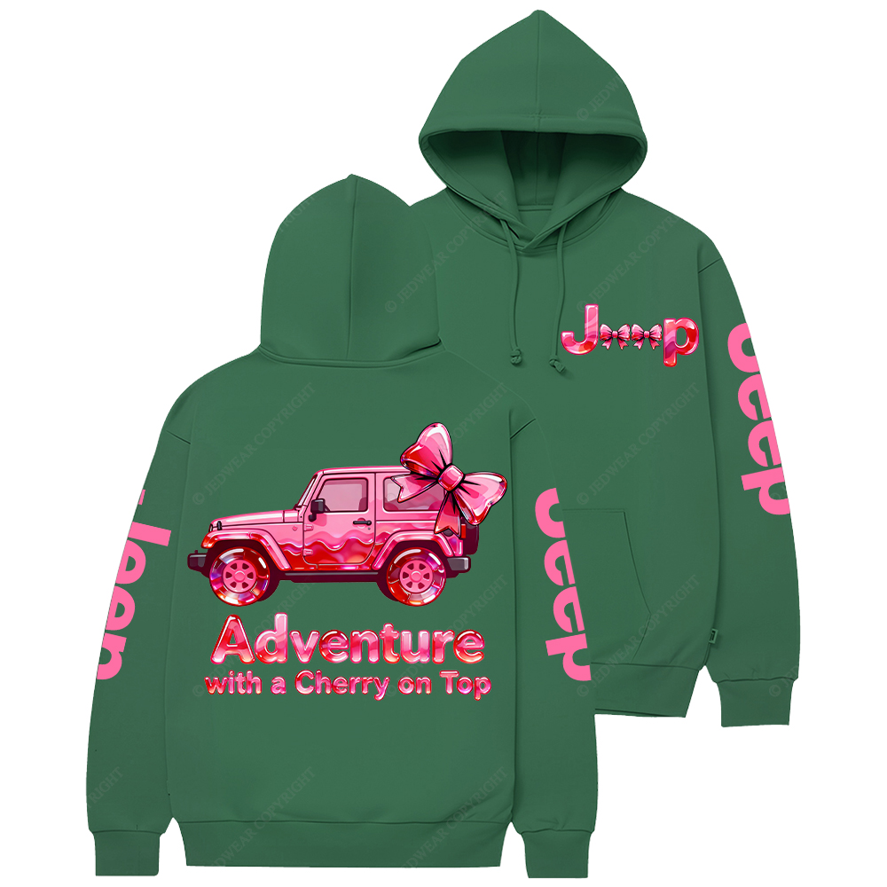 Adventure With A Cherry On Top Candy Style Jp Casual Hoodie