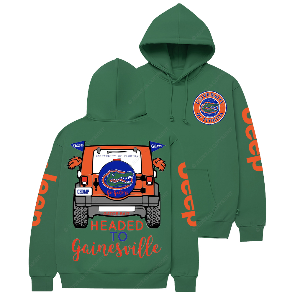 Headed To Gainesville Go Gators Football Jp Casual Hoodie