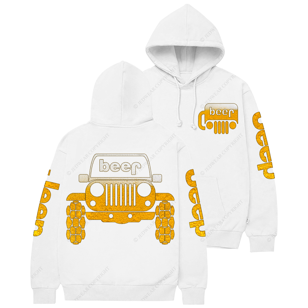Funny Retro Beer Jp Casual Hoodie