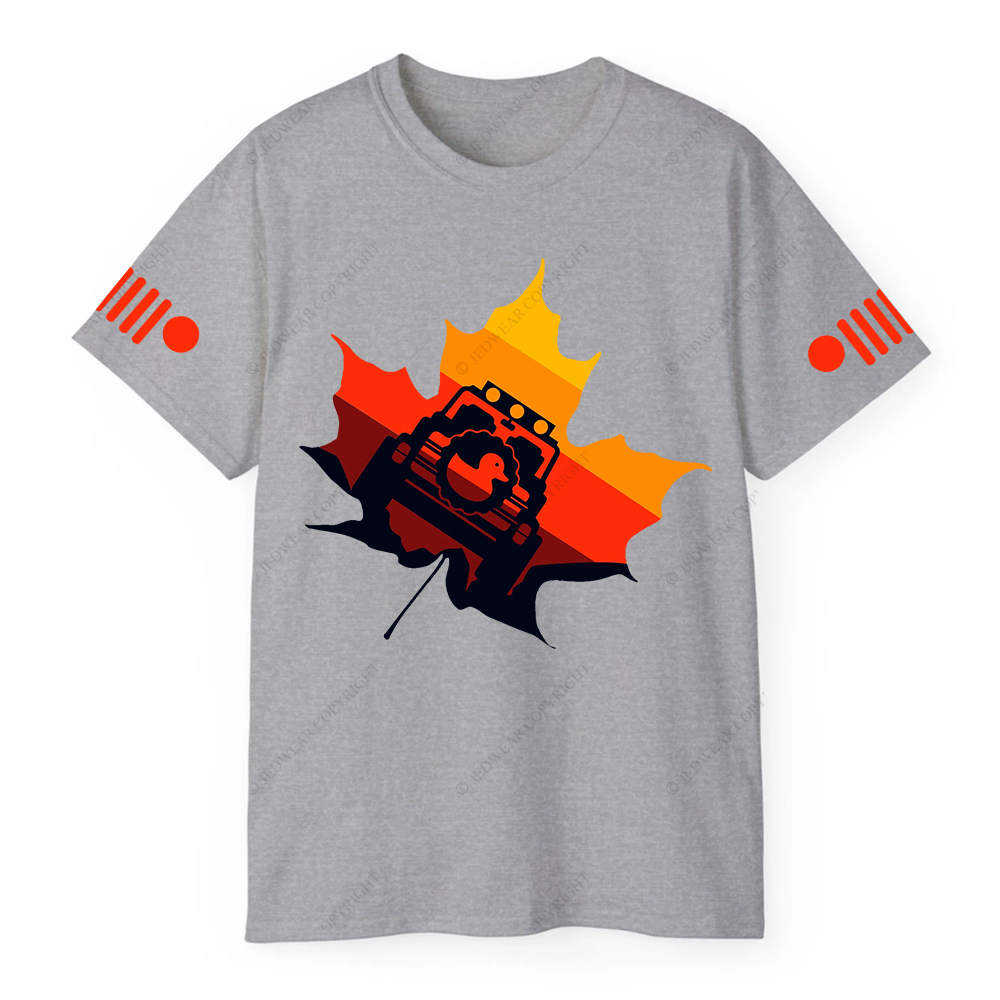 Fall Duck Off Road Autumn Jp T-Shirt