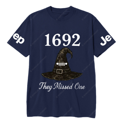 Halloween Cap 1692 They Missed One Jp T-Shirt