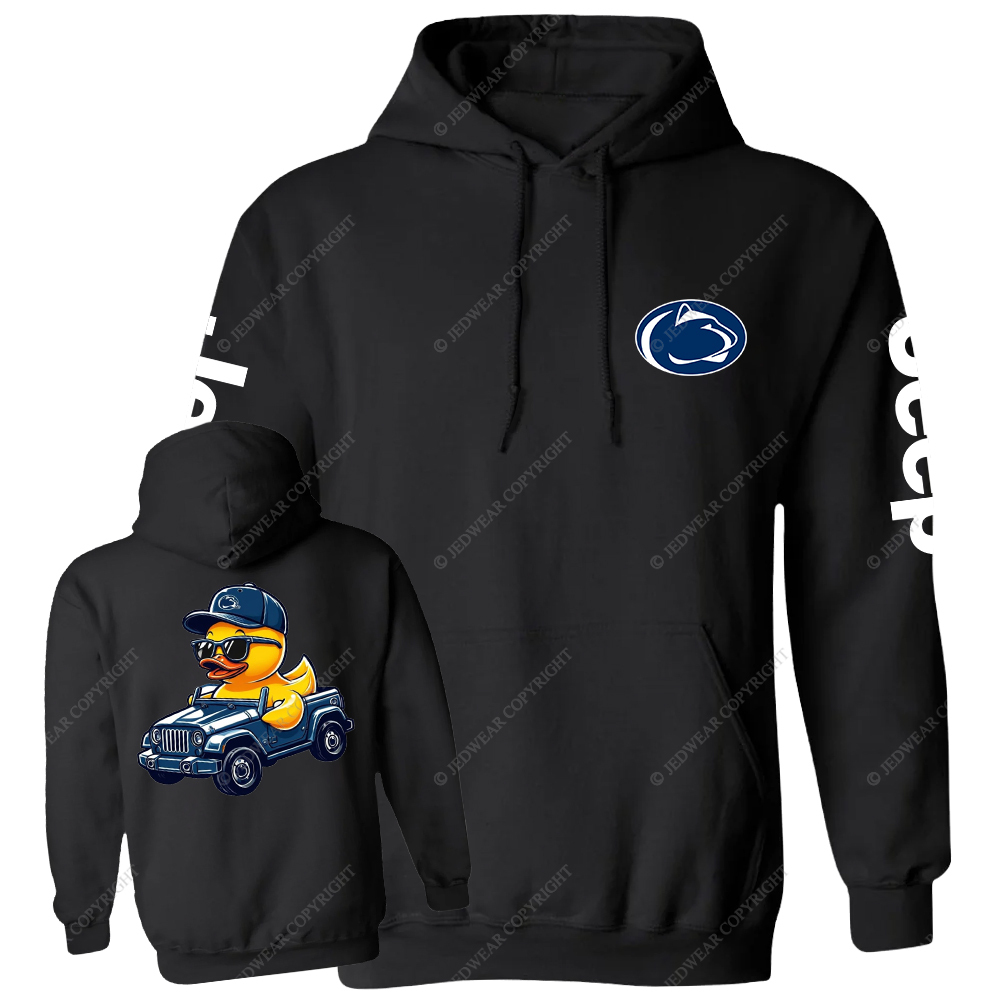Penn State University Duck  Jp Casual Hoodie