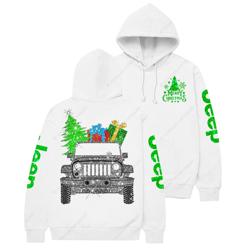 Merry Christmas Bling Jp Casual Hoodie