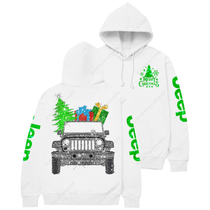 Merry Christmas Bling Jp Casual Hoodie