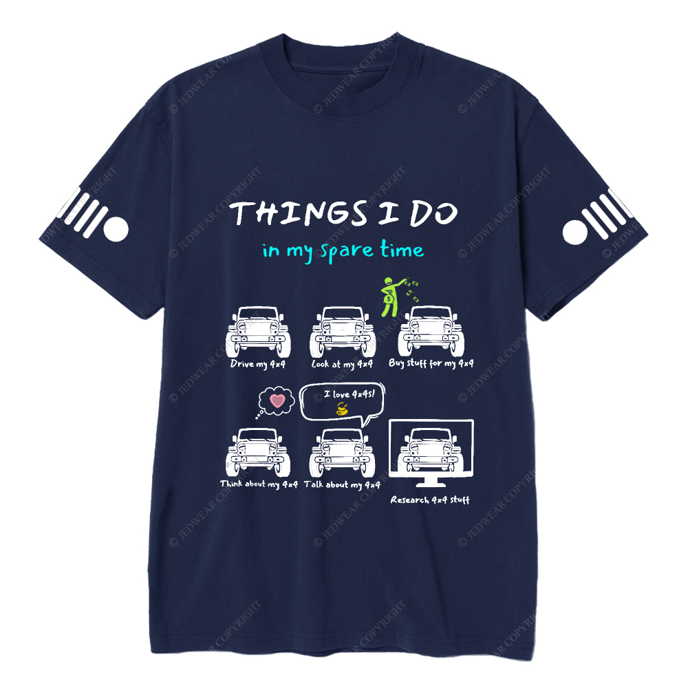 Jp Girl Things I Do In My Spare Time 20+ Views In The Last 24 Hours Jp T-Shirt