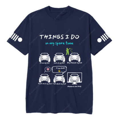 Jp Girl Things I Do In My Spare Time 20+ Views In The Last 24 Hours Jp T-Shirt