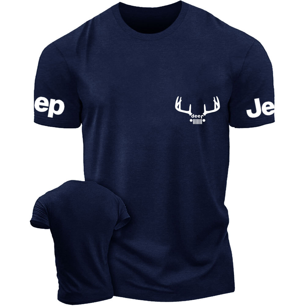 Jp Deer Antlers Grill Hunter T-Shirt