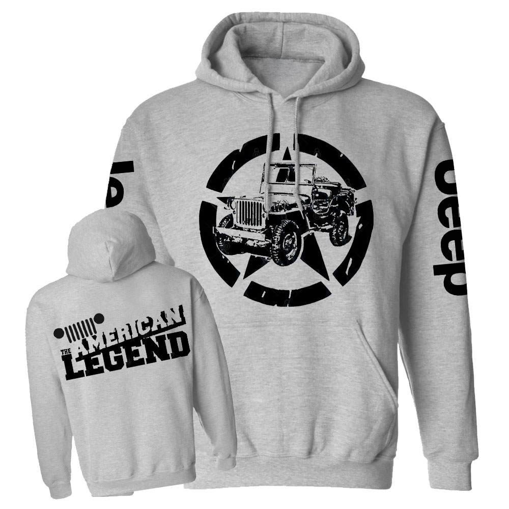 Jp The American Legend Army Star Jp Casual Hoodie