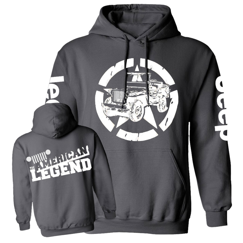 Jp The American Legend Army Star Jp Casual Hoodie