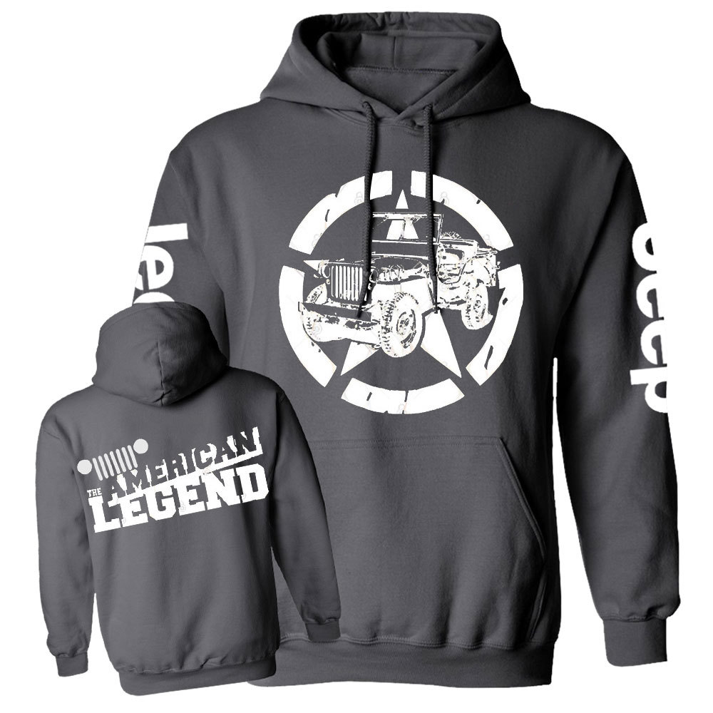 Jp The American Legend Army Star Jp Casual Hoodie
