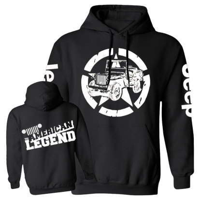 Jp The American Legend Army Star Jp Casual Hoodie
