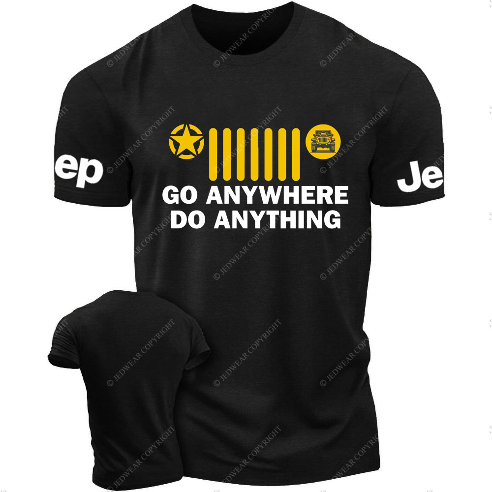 Jp Go Anywhere Do Anything T-Shirt