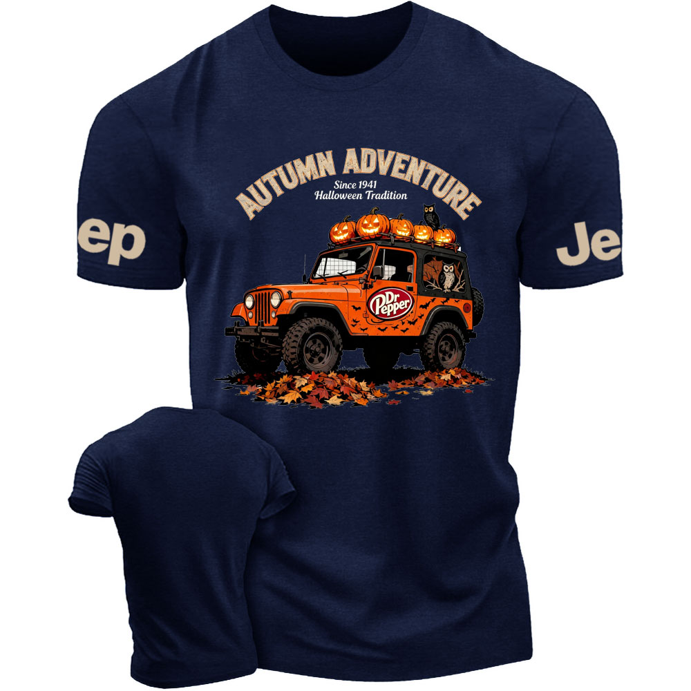 Autumn Advanture Since 1941 Halloween Tradition Nostalgic Soda Jp T-Shirt